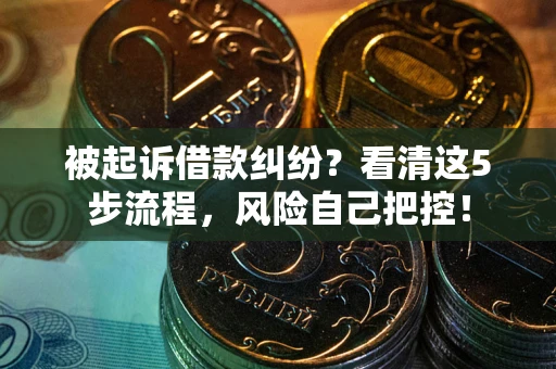 北京被起诉借款纠纷？看清这5步流程，风险自己把控！