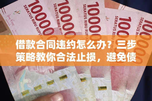 北京借款合同违约怎么办？三步策略教你合法止损，避免债务危机升级