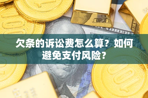 北京欠条的诉讼费怎么算？如何避免支付风险？